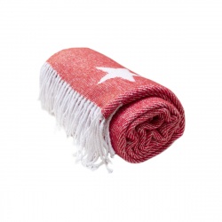 Плед Lotus Zeus - Stars красный 140*200, , 5