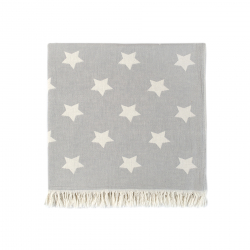 Полотенце Lotus Home Pestemal - Star 90*160 grey серый, , 2