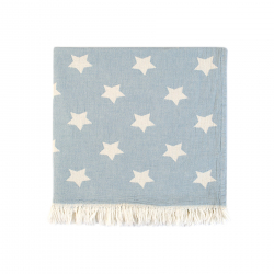 Полотенце Lotus Home Pestemal - Star 90*160 teal голубой, , 2