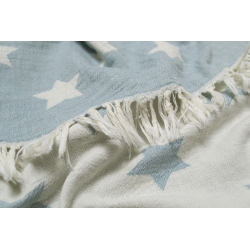 Полотенце Lotus Home Pestemal - Star 90*160 teal голубой, , 4