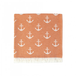 Полотенце Lotus Home Pestemal - Anchor 90*160 orange оранжевый, , 2