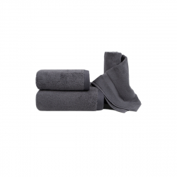 Полотенце для ног Lotus Home Premium - Microcotton Antrasit (800 г/м²) 50*70, , 4